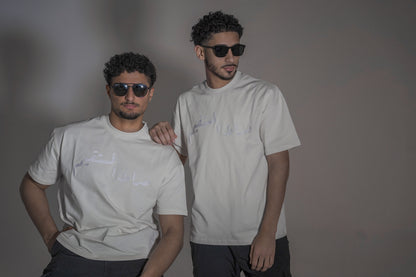 OFF-WHITE CREAM TSHIRT